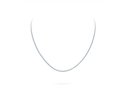 Erbsenkette in Silber