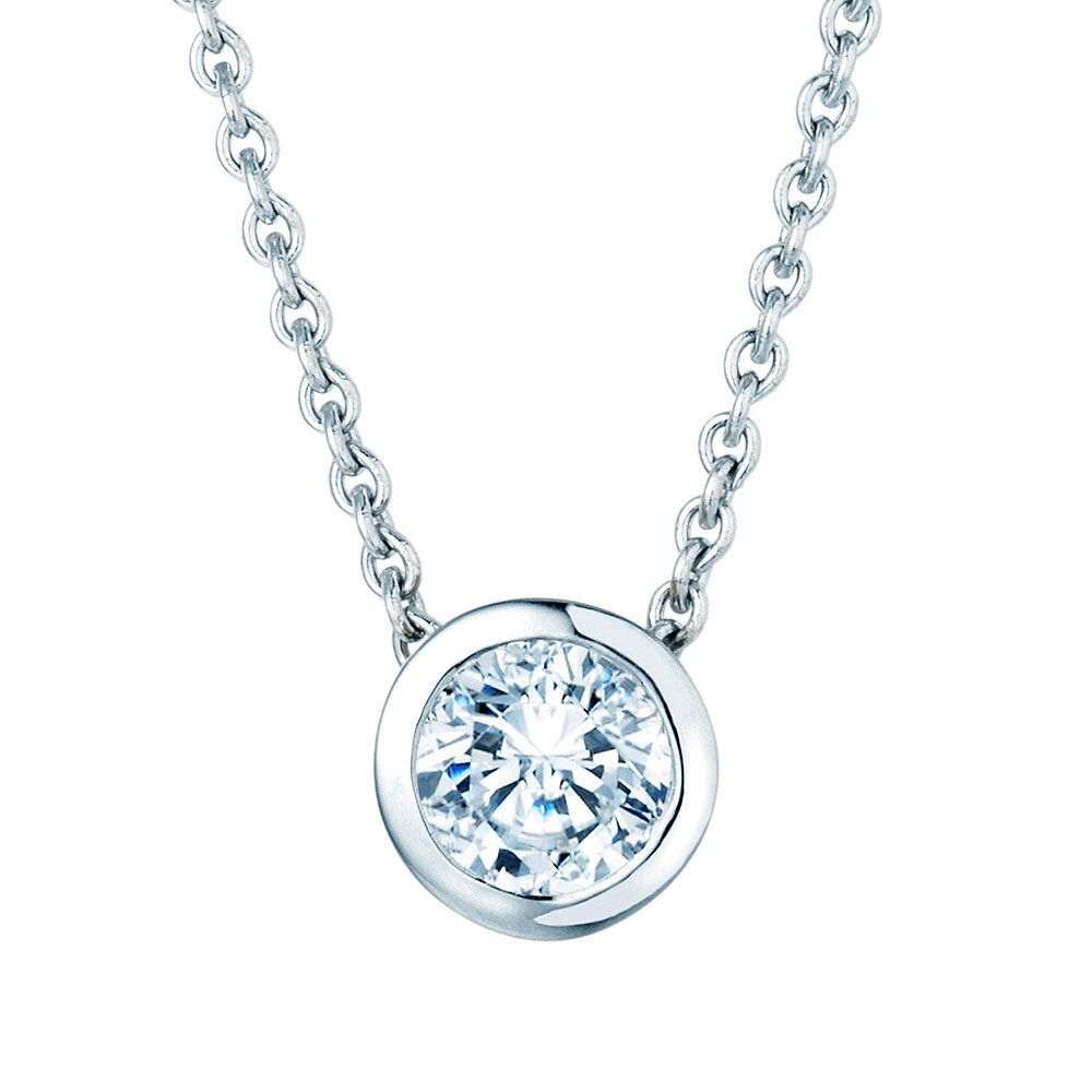 Anhänger Eternal in 9K Weißgold mit Diamant 1,00ct G/SI