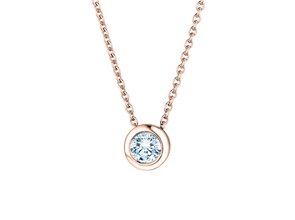 Anhänger Eternal in Roségold