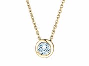 Anhänger Eternal Labordiamant in Gelbgold