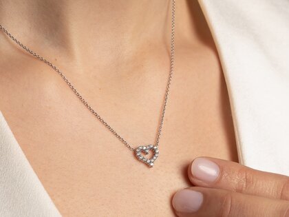 Anhänger Heart Diamonds