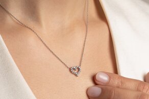 Anhänger Heart Diamonds