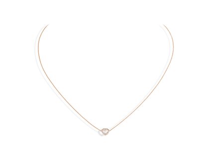 Anhänger Heart Petite in Roségold