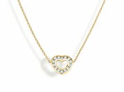 Anhänger Heart Petite in Gelbgold