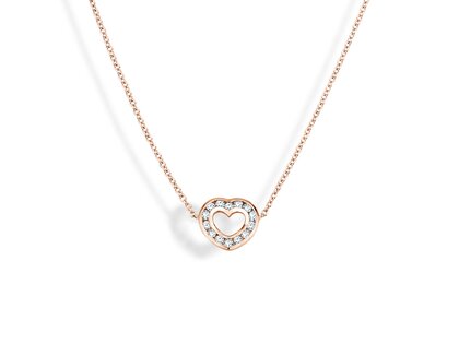 Anhänger Heart Petite in Roségold
