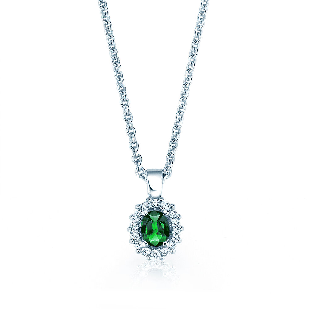 Anhänger Jolie in 14K Weißgold