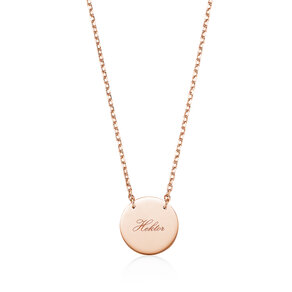 Halskette Leo in Roségold