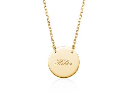 Halskette Leo in 14K Gelbgold