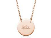 Halskette Leo in Roségold