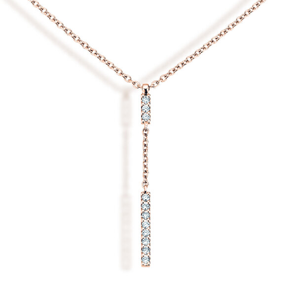 Halskette Lilly in Roségold
