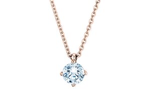 Anhänger Modern in Roségold