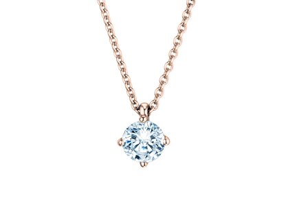 Anhänger Modern Labordiamant in Roségold
