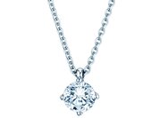 Anhänger Modern Labordiamant in Weißgold