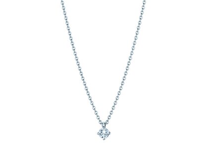 Anhänger Modern Labordiamant in Silber