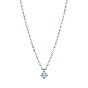 Anhänger Modern Labordiamant in Silber