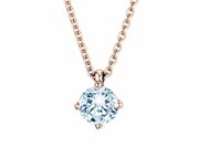 Anhänger Modern Labordiamant in Roségold