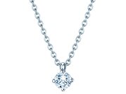 Anhänger Modern Labordiamant in Silber