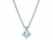 Anhänger Modern Labordiamant in Silber