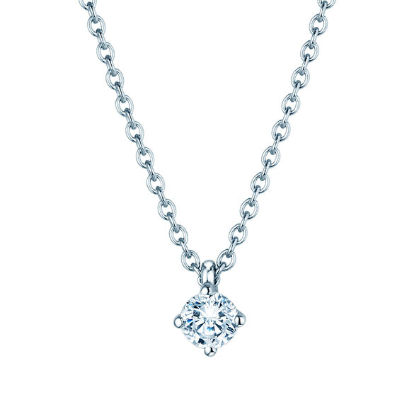 Anhänger Modern Labordiamant in Silber