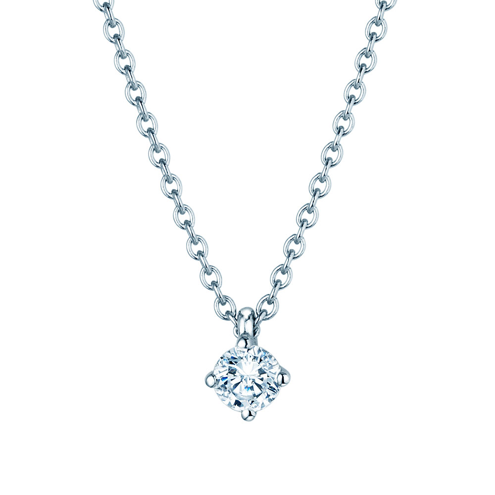 Anhänger Modern Labordiamant in Silber