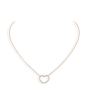 Anhänger My Heart in Roségold