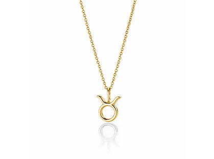 Sternzeichen-Anhänger Stier in 14K Gelbgold