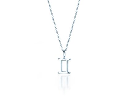 Sternzeichen-Anhänger Zwillinge in Silber 925/-