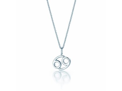 Sternzeichen-Anhänger Krebs in Silber 925/-