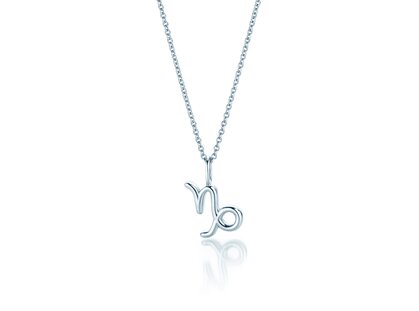 Sternzeichen-Anhänger Steinbock in Silber 925/-