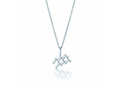 Sternzeichen-Anhänger Wassermann in Silber 925/-