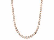 Tennis-Collier Classic in Roségold