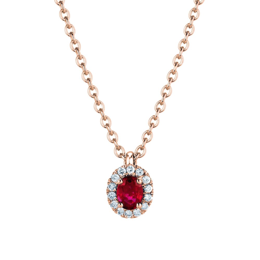 Anhänger Windsor in 14K Roségold