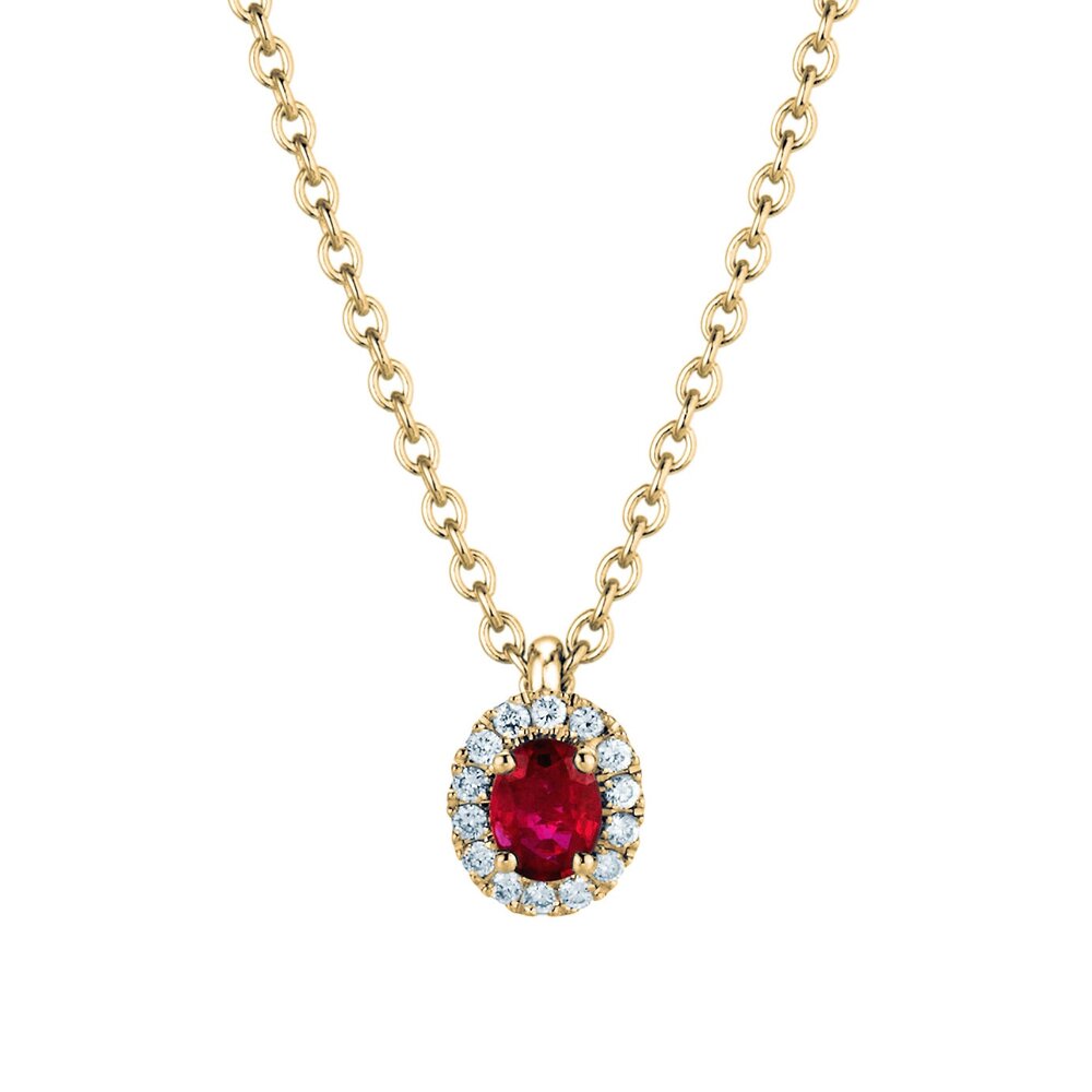 Anhänger Windsor in 18K Gelbgold