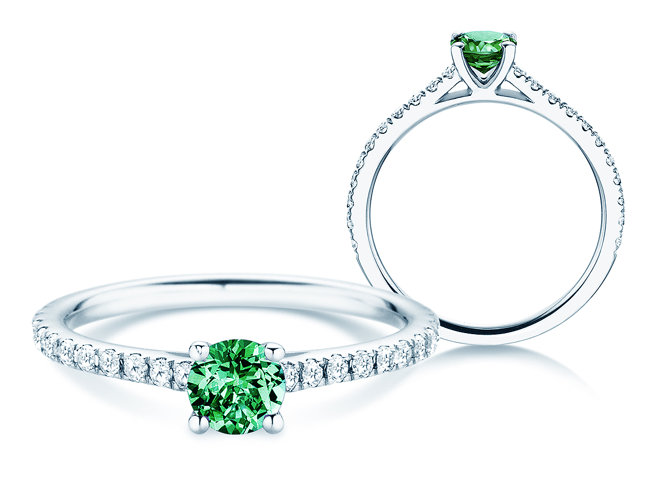 Geburtsstein-Ring Pure Colour Mai