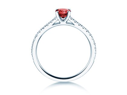 Geburtsstein-Ring Pure Colour Juli