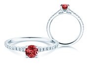 Geburtsstein-Ring Pure Colour Juli