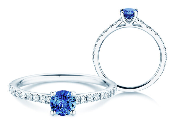 Geburtsstein-Ring Pure Colour September