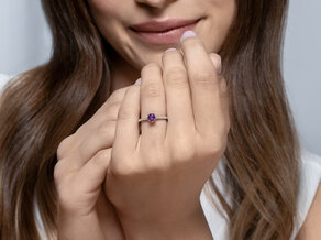 Geburtsstein-Ring Pure Colour Mai