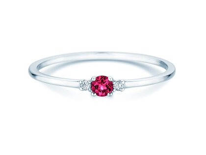 Geburtsstein-Ring Vivid Petite