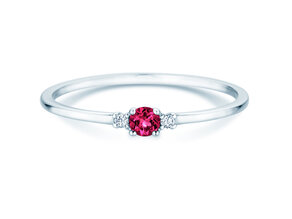Geburtsstein-Ring Vivid Petite