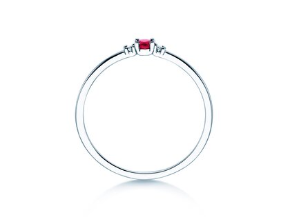 Geburtsstein-Ring Vivid Petite