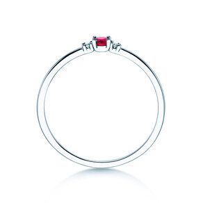 Geburtsstein-Ring Vivid Petite