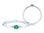 Geburtsstein-Ring Vivid Petite