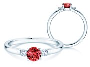 Geburtsstein-Ring Vivid Petite