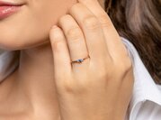 Geburtsstein-Ring Vivid Petite