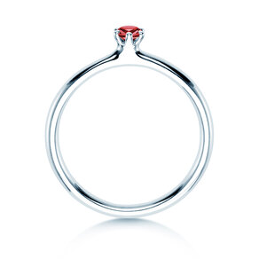 Farbsteinring Classic Colour in Silber 925/- mit Rubin 0,05ct