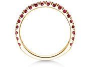 Eternityring Dusk mit Farbedelstein in Gelbgold