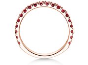 Eternityring Dusk mit Farbedelstein in Roségold