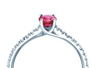 Geburtsstein-Ring Glow Pavé Juli