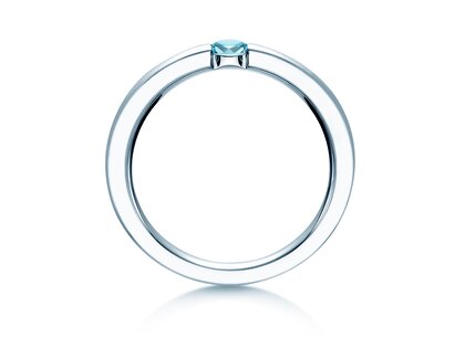 Farbsteinring Infinity Colour in Silber